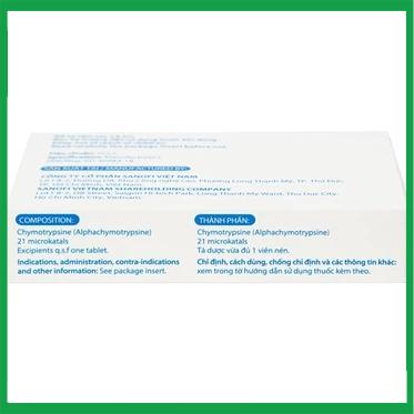 Alpha-Chymotrypsine-Choay-4.jpg Nhà Thuốc Tiến Thành - Alpha Chymotrypsine Choay 4
