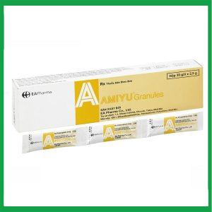 Thuốc bột Amiyu Granules 2.5g EA Pharma cung cấp các acid amin trong suy thận mạn tính (30 gói x 2,5g)