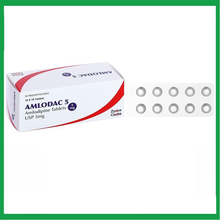 Amlodac-5mg.jpg Nhà Thuốc Tiến Thành - Amlodac 5mg