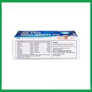 Nhà Thuốc Tiến Thành - Viên uống An Tâm Ngủ Ngon PV Pharma giúp an thần, giảm căng thẳng (5 vỉ x 10 viên) 1 Nhà Thuốc Tiến Thành - An Tam Ngu Ngon2