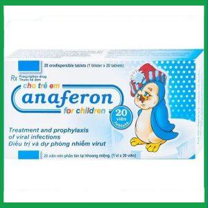 Thuốc Anaferon For Children điều trị và dự phòng nhiễm virus (1 vỉ x 20 viên)