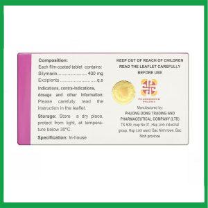 Nhà Thuốc Tiến Thành - Thuốc Anbaliv Phương Đông hỗ trợ điều trị các bệnh về gan (6 vỉ x 10 viên) 2 Nhà Thuốc Tiến Thành - Anbaliv1