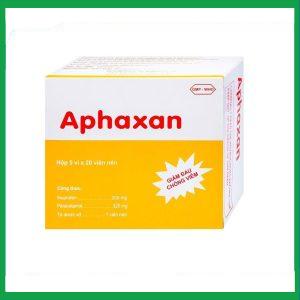 Thuốc Aphaxan Armephaco giảm đau, chống viêm (5 vỉ x 20 viên)