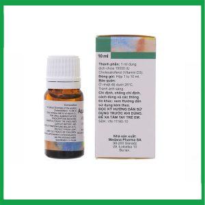 Nhà Thuốc Tiến Thành - Dung dịch uống Aquadetrim Vitamin D3 Medana phòng ngừa còi xương, loãng xương (10ml) 1 Nhà Thuốc Tiến Thành - Aquadetrim BaLan D32