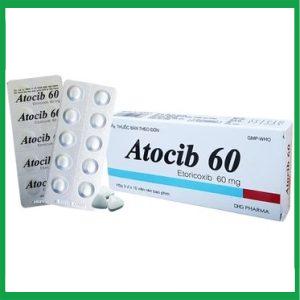 Thuốc Atocib 60mg DHG điều trị viêm khớp dạng thấp