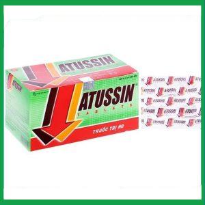 Thuốc Atussin United hỗ trợ giảm các triệu chứng ho (25 vỉ x 4 viên)