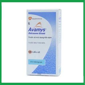 Thuốc xịt mũi Avamys 27.5mcg GSK
