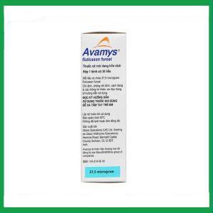 Nhà Thuốc Tiến Thành - Thuốc xịt mũi Avamys 27.5mcg GSK điều trị chảy nước mũi, xung huyết mũi (30 liều xịt) 1 Nhà Thuốc Tiến Thành - Avamys Xit 30 Lieu 1