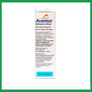 Nhà Thuốc Tiến Thành - Thuốc xịt mũi Avamys 27.5mcg GSK điều trị chảy nước mũi, xung huyết mũi (30 liều xịt) 2 Nhà Thuốc Tiến Thành - Avamys Xit 30 Lieu 2