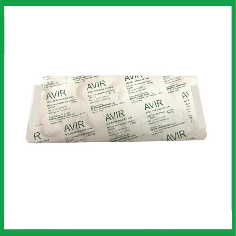 Avir-200mg-2.jpg Nhà Thuốc Tiến Thành - Avir 200mg 2