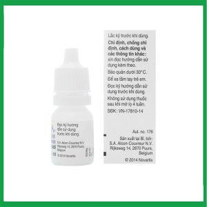 Nhà Thuốc Tiến Thành - Thuốc nhỏ mắt Azarga Alcon giảm áp lực nội nhãn (5ml) 2 Nhà Thuốc Tiến Thành - Azarga Alcon 1