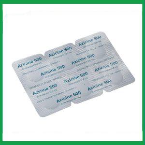 Nhà Thuốc Tiến Thành - Thuốc Azicine 500 Stella điều trị nhiễm khuẩn do vi khuẩn nhạy cảm (1 vỉ x 6 viên) 1 Nhà Thuốc Tiến Thành - Azicine 500 2