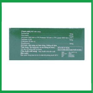 Nhà Thuốc Tiến Thành - Thuốc Azintal Forte điều trị đầy hơi, khó tiêu, chướng bụng (10 vỉ x 10 viên) 2 Nhà Thuốc Tiến Thành - Azintal Forte 2