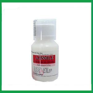 Nhà Thuốc Tiến Thành - Siro khô pha hỗn dịch uống Azismile 5.01g điều trị nhiễm khuẩn (15ml) 2 Nhà Thuốc Tiến Thành - Azismile 15ml 3
