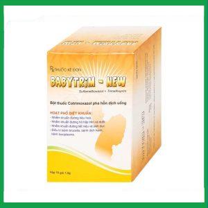 Bột uống Babytrim - New Pharbaco điều trị nhiễm khuẩn (10 gói x 1.5g)