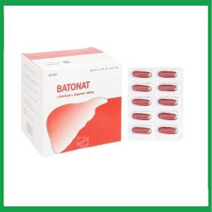 Nhà Thuốc Tiến Thành - Thuốc Batonat 400mg Phil điều trị bệnh viêm gan cấp tính, viêm gan mạn tính (10 vỉ x 10 viên) 2 Nhà Thuốc Tiến Thành - Batonat 400mg1