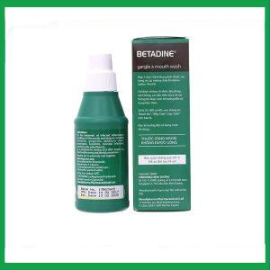 Nhà Thuốc Tiến Thành - Betadine Gargle and Mouthwash 125ml 1