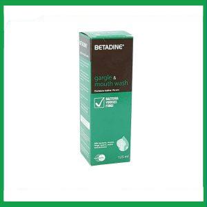 Nhà Thuốc Tiến Thành - Thuốc súc họng, súc miệng Betadine Gargle and Mouthwash điều trị viêm và nhiễm khuẩn miệng, họng (125ml) 2 Nhà Thuốc Tiến Thành - Betadine Gargle and Mouthwash 125ml 2