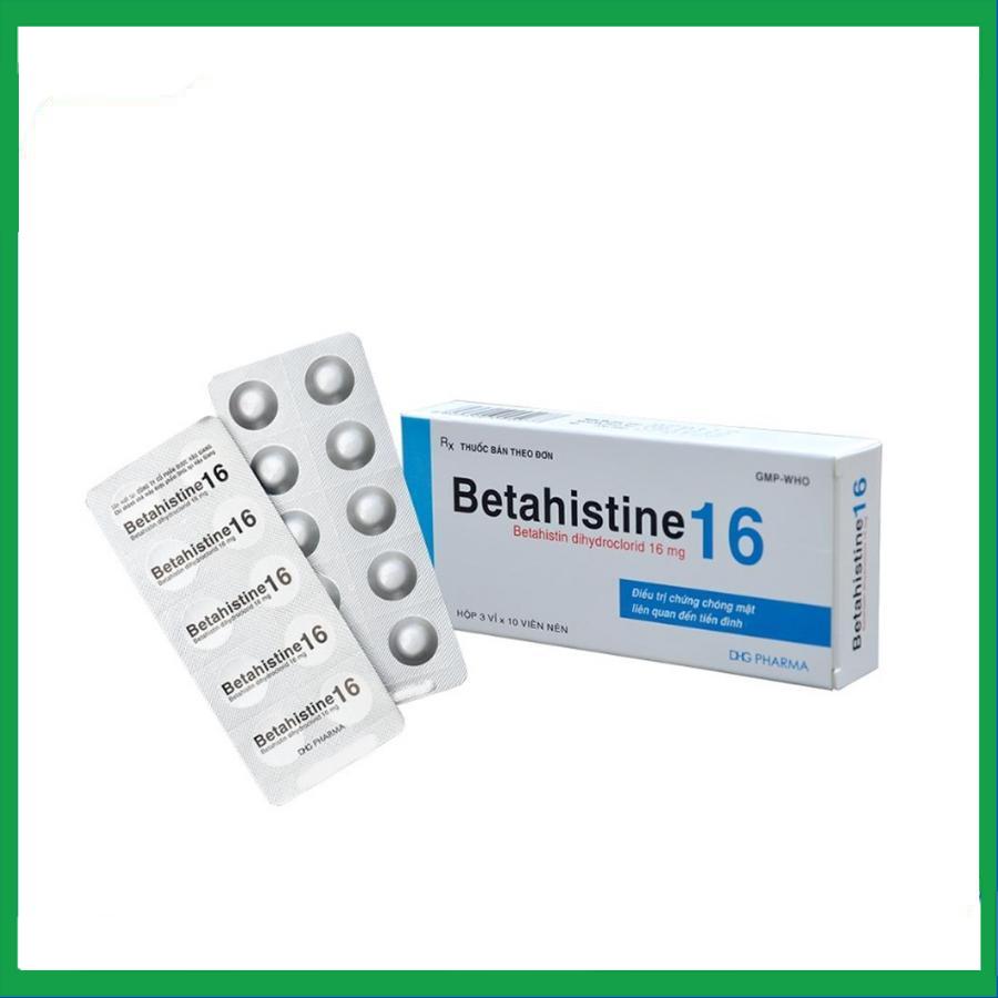 Betahistine-16.jpg Nhà Thuốc Tiến Thành - Betahistine 16