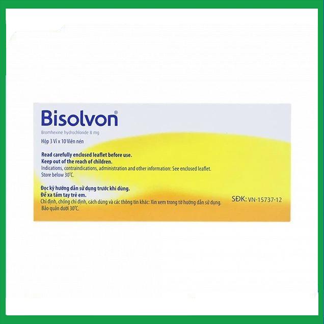 Bisolvon-8mg1.jpg Nhà Thuốc Tiến Thành - Bisolvon 8mg1