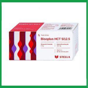 Thuốc Bisoplus HCT 5/12.5 Stella điều trị tăng huyết áp (3 vỉ x 10 viên)