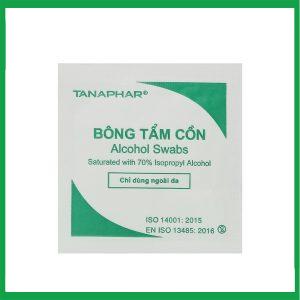 Nhà Thuốc Tiến Thành - Bông tẩm cồn Alcohol Swabs Tanaphar làm sạch và khử trùng da trước khi tiêm (100 miếng) 1 Nhà Thuốc Tiến Thành - Bong tam con Tanaphar 2