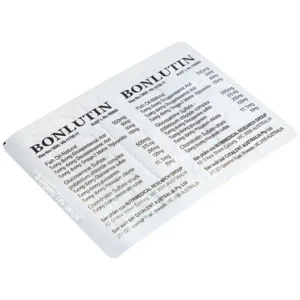 Nhà Thuốc Tiến Thành - Thuốc Bonlutin Catalent giảm triệu chứng của thoái hóa khớp gối nhẹ và trung bình (4 vỉ x 15 viên) 5 Nhà Thuốc Tiến Thành - Bonlutin 4