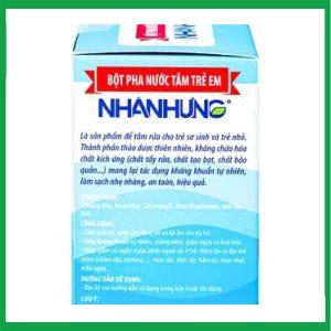 Nhà Thuốc Tiến Thành - Bột pha nước tắm trẻ em Nhân Hưng (1g x 30 gói) 2 Nhà Thuốc Tiến Thành - Bot pha nuoc tam4