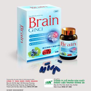 Nhà Thuốc Tiến Thành - Brain Ginci - Hỗ trợ tăng cường lưu thông máu, hoạt huyết dưỡng não 1 Nhà Thuốc Tiến Thành - Brain Ginci