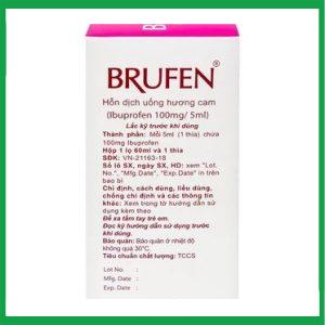 Nhà Thuốc Tiến Thành - Hỗn dịch uống Brufen Abbott giảm đau, hạ sốt 60ml 4 Nhà Thuốc Tiến Thành - Brufen 2