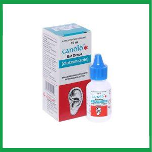 Dung dịch nhỏ tai Candid Glenmark điều trị nhiễm nấm tai (15ml)