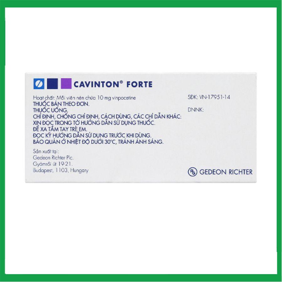 Cavinton-Forte2.jpg Nhà Thuốc Tiến Thành - Cavinton Forte2