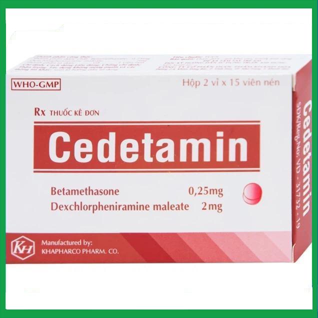 Cedetamin.jpg Nhà Thuốc Tiến Thành - Cedetamin