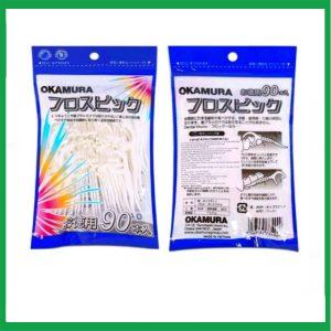 Nhà Thuốc Tiến Thành - Tăm chỉ kẽ răng Okamura làm sạch mảng bám thức ăn dư thừa trong kẽ răng (90 cây) 2 Nhà Thuốc Tiến Thành - Chi nha khoa Okamura1