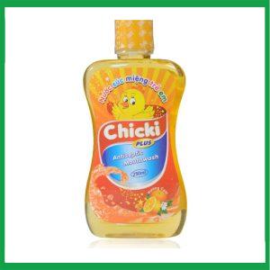 Nhà Thuốc Tiến Thành - Nước súc miệng Chicki trẻ em New 250ml 1 Nhà Thuốc Tiến Thành - Chicki tre em cam