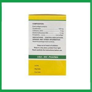 Nhà Thuốc Tiến Thành - Thuốc Cidemax điều trị các tình trạng ho, bao gồm họ có đờm, họ khan, ho do thời tiết (Hộp 10 vỉ x 10 viên ) 1 Nhà Thuốc Tiến Thành - Cidemax 2