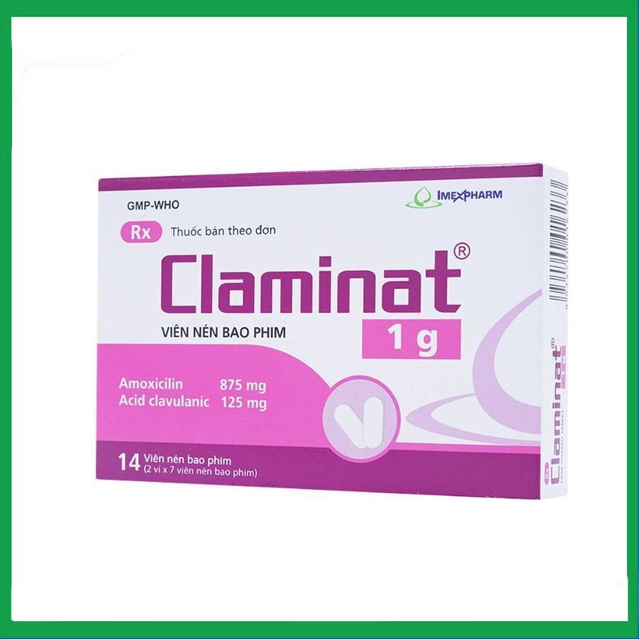 Claminat-1g.jpg Nhà Thuốc Tiến Thành - Claminat 1g