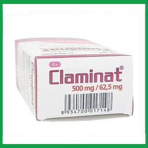Nhà Thuốc Tiến Thành - Thuốc bột Claminat IMP 500mg/62.5mg điều trị nhiễm khuẩn (12 gói) 2 Nhà Thuốc Tiến Thành - Claminat 500mg 625 3