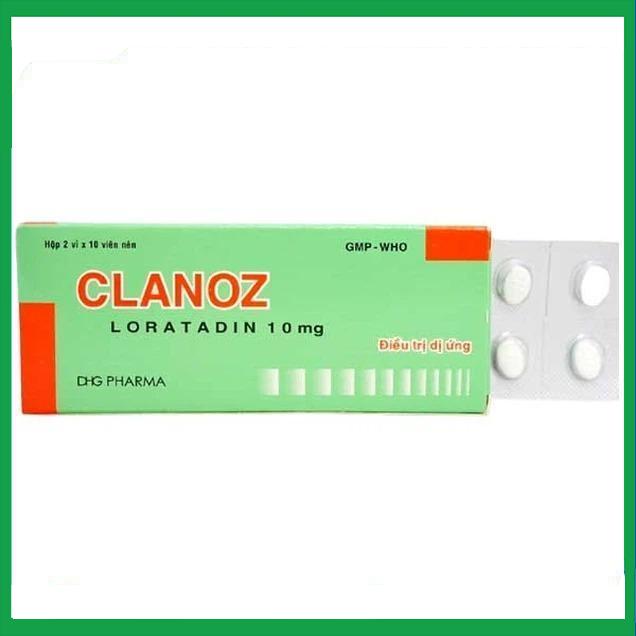 Clanoz-10mg.jpg Nhà Thuốc Tiến Thành - Clanoz 10mg