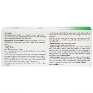 Nhà Thuốc Tiến Thành - Colchicin 1mg Traphaco 1