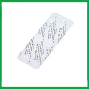 Nhà Thuốc Tiến Thành - Thuốc Concor Cor 2.5mg Merck điều trị suy tim mãn tính (3 vỉ x 10 viên) 1 Nhà Thuốc Tiến Thành - Concor 25mg 1