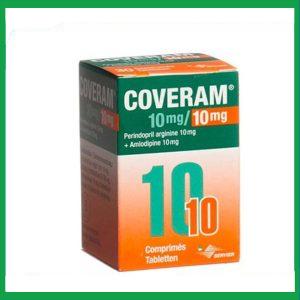 Viên nén Coveram 10mg/10mg điều trị tăng huyết áp (hộp 30 viên)
