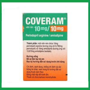 Nhà Thuốc Tiến Thành - Viên nén Coveram 10mg/10mg điều trị tăng huyết áp (hộp 30 viên) 1 Nhà Thuốc Tiến Thành - Coveram 2 1