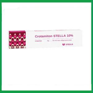 Kem bôi da Crotamiton Stella 10% hỗ trợ điều trị ghẻ, ngứa (20g)