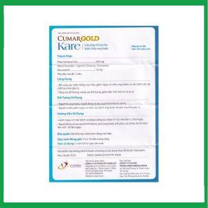 Nhà Thuốc Tiến Thành - Cumar gold Kare 2