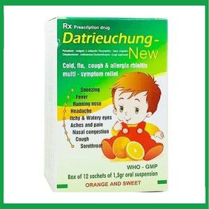 Bột Datrieuchung-New giảm đa triệu chứng cảm, cúm, ho, viêm mũi dị ứng