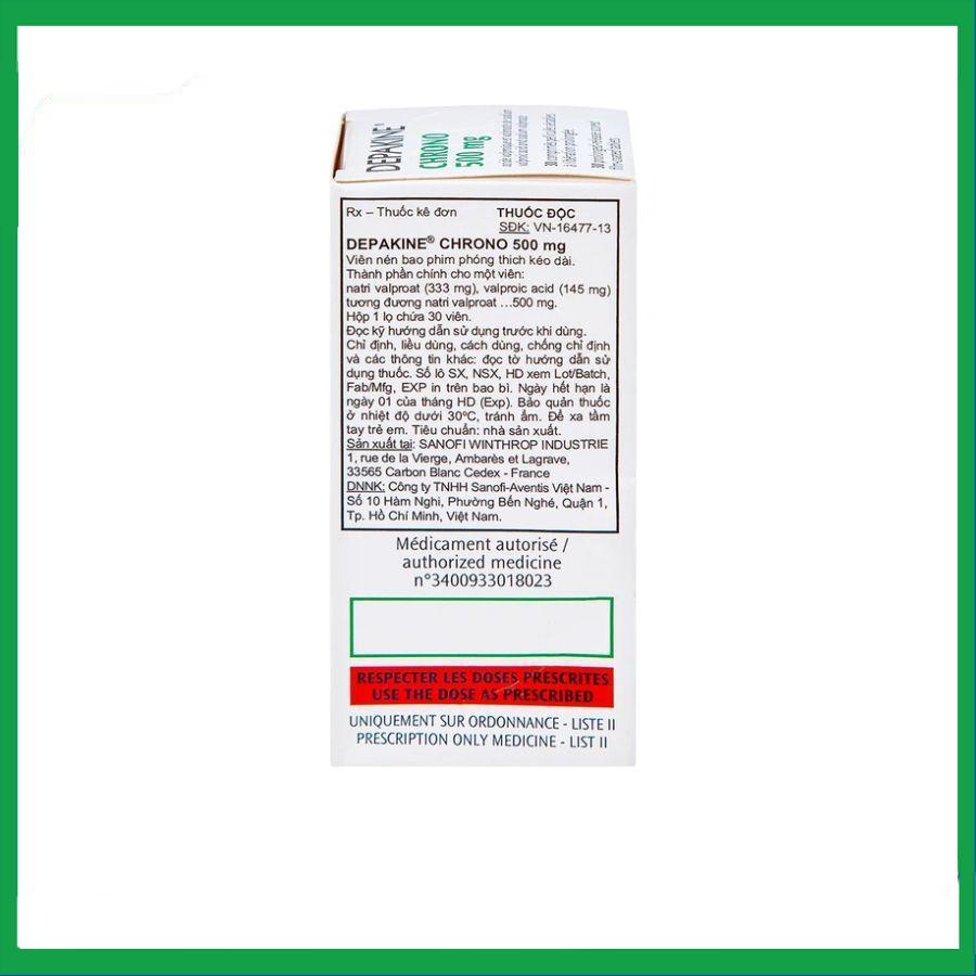 Depakine-500mg-2.jpg Nhà Thuốc Tiến Thành - Depakine 500mg 2