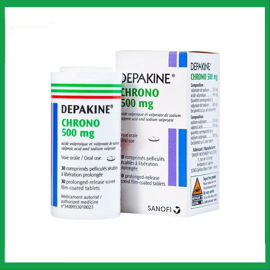 Depakine-500mg.jpg Nhà Thuốc Tiến Thành - Depakine 500mg