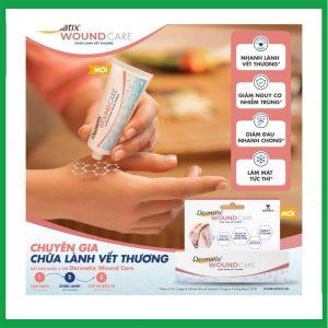 Nhà Thuốc Tiến Thành - Gel Dermatix Wound Care hỗ trợ chữa lành vết thương tuýp 20g 1 Nhà Thuốc Tiến Thành - Dermatix Wound Care 2