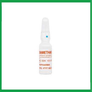Nhà Thuốc Tiến Thành - Dung dịch tiêm Dexamethasone 4mg/ml Hải Dương điều trị trạng thái hen, bệnh dị ứng nặng (10 ống x 1ml) 1 Nhà Thuốc Tiến Thành - Dexamethasone hai duong 2